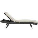 Modway Sojourn Outdoor Wicker Chaise Loungebeige
