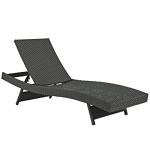 Modway Sojourn Outdoor Wicker Chaise Loungebeige