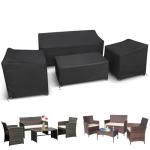 Heavy Duty Waterproof Patio Furniture Cover Set