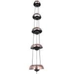 ASTARIN Red Copper Wind Chimes with 5 Bells