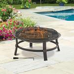Endless Summer Brushed Copper Outdoor Firebowl