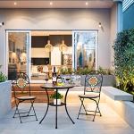 VINGLI 3-Piece Outdoor Mosaic Bistro Set