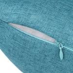 Set of 2 Turquoise Outdoor Pillow Covers 18x18