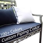 Custom Bench Cushion Pads for Indoor & Outdoor Use
