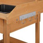 Yaheetech Outdoor Garden Potting Bench with Sink