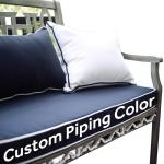 Custom Bench Cushion Pads for Indoor & Outdoor Use