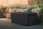 Keter 150 Gallon Dark Grey Patio Storage Bench