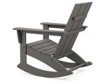 Polywood Modern Adirondack Rocking Chair - Black