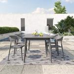 Novogratz Felix Stacking Dining Chairs, 4-Pack
