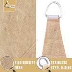 12' Triangle Sun Shade Sail for Patios