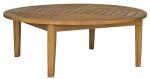 Danville Teak Brown Round Outdoor Table