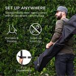 Double Hammock with Stand for Indoor/Outdoor Use