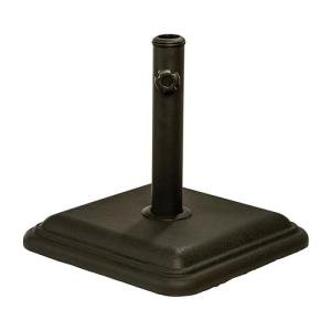 26 lb Cast Stone Umbrella Base in Bronze