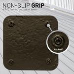 26 lb Cast Stone Umbrella Base in Bronze