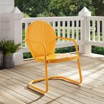 Crosley Griffith Retro Metal Outdoor Dining Chair