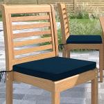 Waterproof 18" Square Corner Seat Cushions - 2 Pack