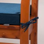 Waterproof 18" Square Corner Seat Cushions - 2 Pack