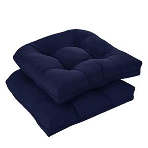 Downluxe Waterproof Patio Chair Cushions, Set of 2