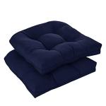 Downluxe Waterproof Patio Chair Cushions, Set of 2