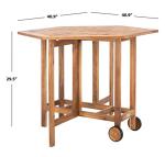 SAFAVIEH Kerman 5-Piece Foldable Patio Set