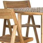 SAFAVIEH Kerman 5-Piece Foldable Patio Set