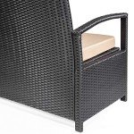 Barton Outdoor Storage Bench with Thick Cushion