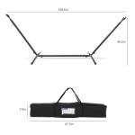 Double Hammock with Stand and Carry Bag