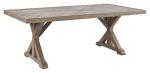 Beachcroft Outdoor Dining Table with Porcelain Top