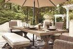 Beachcroft Outdoor Dining Table with Porcelain Top