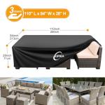 Heavy-Duty Waterproof Patio Furniture Covers