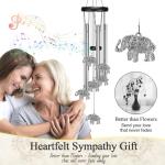 Elephant Wind Chimes for Patio and Garden Decor