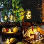 GIGALUMI 6 Pack Solar Hanging Lanterns for Outdoors
