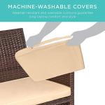 4-Piece Outdoor Wicker Patio Furniture Set