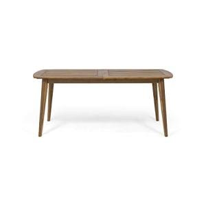 Acacia Wood Expandable Outdoor Dining Table