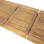 Acacia Wood Expandable Outdoor Dining Table