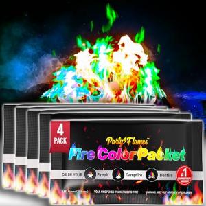 Color Changing Fire Packets for Outdoor Fun