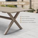 11-Piece Purple Leaf Patio Dining Set with Cushions