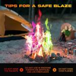 Color Changing Fire Packets for Outdoor Fun
