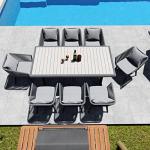 9-Piece All-Weather Patio Dining Set for 8