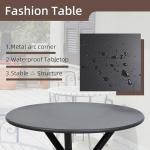 Shintenchi 3-Piece Outdoor Bistro Set - Black