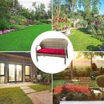 Turquoise 59-Inch Outdoor Bench Cushion Pad
