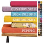 Custom Bench Cushions for Indoor/Outdoor Furniture
