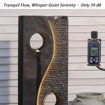 Tankana 47" Indoor-Outdoor Water Fountain with LED