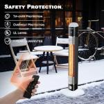 Landeagle 1500W Infrared Patio Heater with Remote