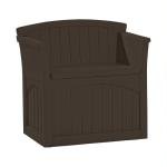 Suncast 31 Gallon Outdoor Storage Bench, Java