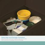 Suncast 31 Gallon Outdoor Storage Bench, Java