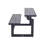 Lifetime 55-Inch Convertible Patio Bench in Gray