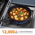 6-Burner Gas Grill Outdoor Kitchen Island