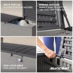 Suncast 120-Gal All-Weather Outdoor Storage Box