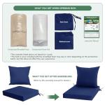 Outdoor Waterproof Cushions for Patio Furniture - Set of 4
